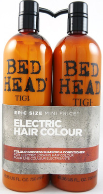 

Bed Head Tigi COLOUR GODDESS OIL INFUSED SHAMPOO & CONDITIONER 750ml+750ml(Set of 2)