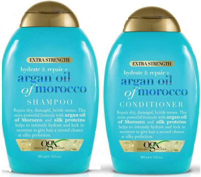 

OGX Extra Strength Argan Oil Of Morocco Combo(Set of 2)