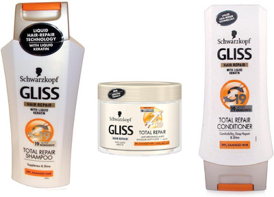 

Gliss Hair Care Set(Set of 3)