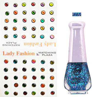 

Lady Fashion Nail Polish And Bindi 0803201719(Set of 2)