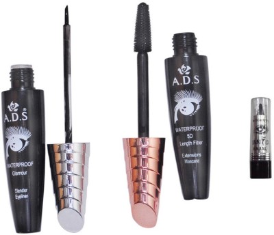 

ADS Eyeliner / Mascara / Kajal(Set of 3)