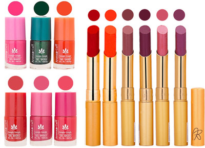 

Aroma Care Perfect Combo of Nail Polish and Rythm Lipstick Popular Shades in Wholesale Rate 2332017156(Set of 12)
