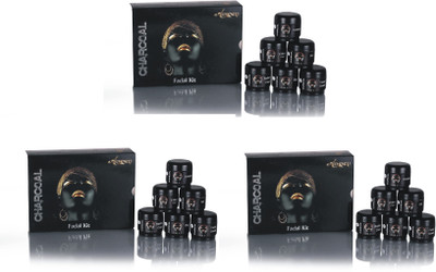 

Adidev Herbals Charcoal Festive Purifying Facial Kit Combo(Set of 3)