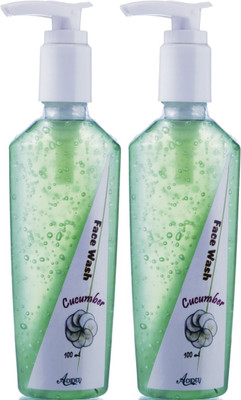 

Adidev Herbals Anti Pimple Cucumber Face Wash (Pack of 2)(Set of 2)