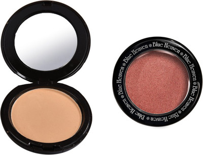 

Blue Heaven Artisto Compact (Natural Beige) & Diamond Blush On 502(Set of 2)