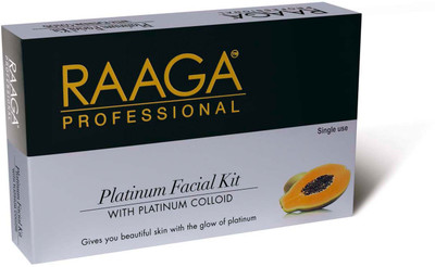 

Raaga Professional Platinum Facial Kit with Platinum Colloid 43 g(Set of 7)