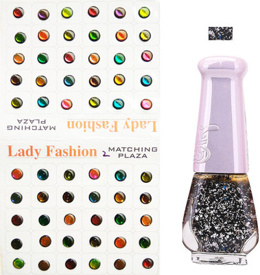 

Lady Fashion Nail Polish And Bindi 0803201735(Set of 2)