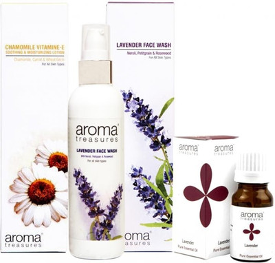 

Aroma Treasures Dry Skin mini combo(Set of 3)