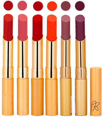

Rythmx 6 Pcs Color Lipstick Makeup Creamy Matte Long Lasting Lip Colors 162201772(Multicolor,)