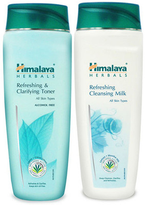 

Himalaya Refreshing Clarifying Toner & Cleansing Milk(Set of 2)