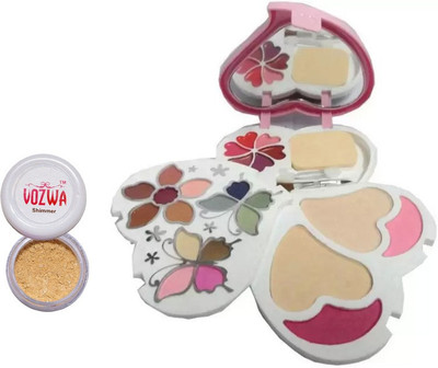 

Vozwa Vozwa Golden Shimmer powder and Makeup Kit(Set of 2)