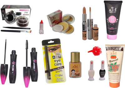 

ADS Best Makeup Combo - 13 in 1(Set of 13)