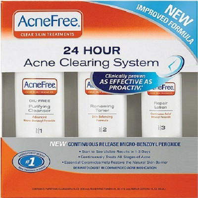 AcneFree Clearing System KiT(Set of 3)