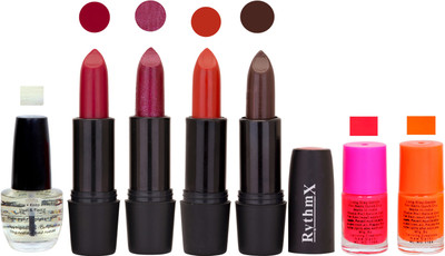 

Rythmx GSR RYTH BLK LIPSTICKS AND NAIL POLISH IMPORTANT COMBO 056(Set of 7)