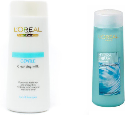 

L'Oreal Paris cleanser combo kit(Set of 2)