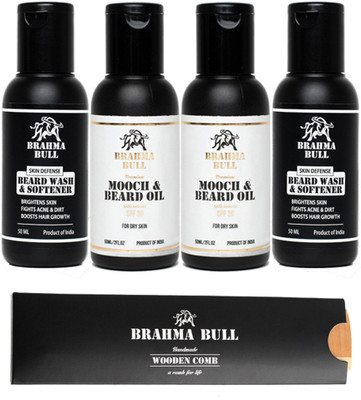 

Brahma Bull PRO Beard Combo for Dry Skin(Set of 5)
