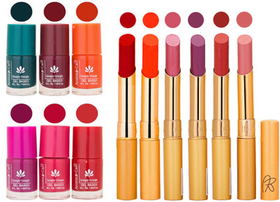 

Aroma Care Famous Combo of Nail Polish with Rythm Long Lasting Lipstick Sets 183201859(Set of 12)