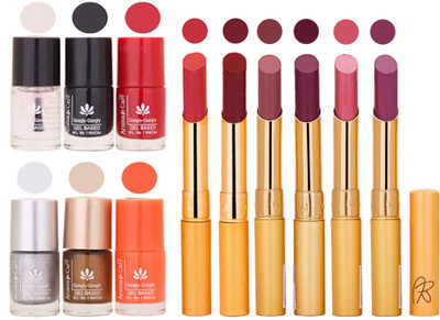 

Aroma Care 6 Nail Polish Set Rythm 6 Pcs Lipstick 6 Awesome Color for Fashion Women 2332017104(Set of 12)