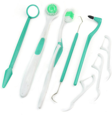 

Swarish 8 in 1 Oral Care Tooth Brush Dental Toothpick Hygiene(Set of)