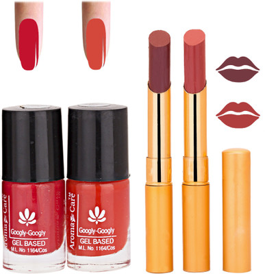 

Aroma Care Nail Polish RHYTHM Mauve Lipstick Combo 026(Set of 4)