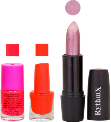 

Rythmx FB ST RYTH BLK LIPSTICKS AND NAIL POLISH IMPORTANT COMBO 31(Set of 3)