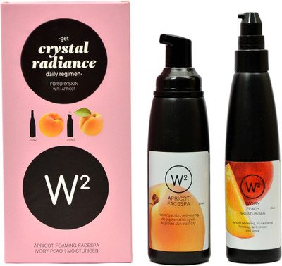 

W2 Crystal Radiance Daily Regimen for Dry Skin(Set of 2)