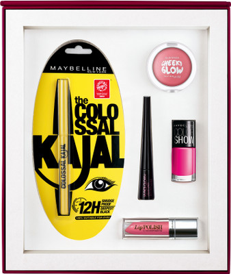 

Maybelline Insta Glam Box - Pink(Set of 5)