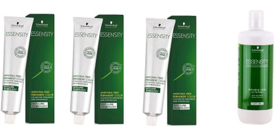 

Schwarzkopf Essensity hair Permanent Color Set of 4 made in Germany(Set of 4)