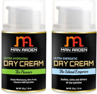 

Man Arden Day Face Cream (The Pioneer + The Island Emperor)(Set of 2)