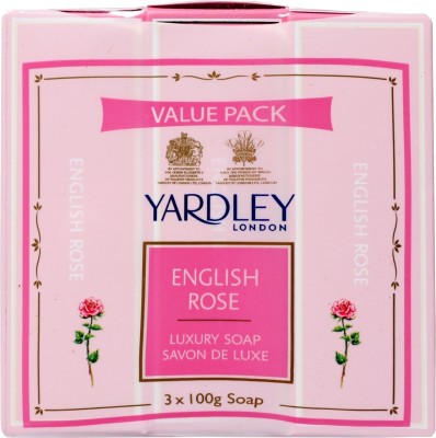 

Yardley London English Rose Luxury Soap(Set of 3)