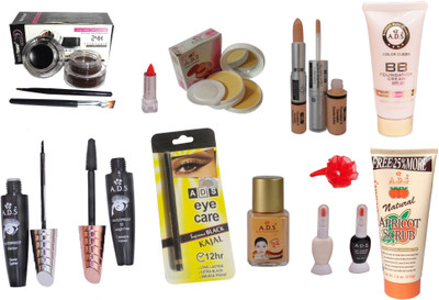 

ADS Professional Makeup Combo - 13 in 1(Set of 13)