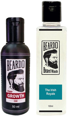 

Beardo Growth Oil-irishwash 50 and 100ml(Set of 2)