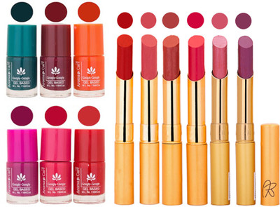 

Aroma Care Famous Combo of Nail Polish with Rythm Long Lasting Lipstick Sets 183201769(Set of 12)