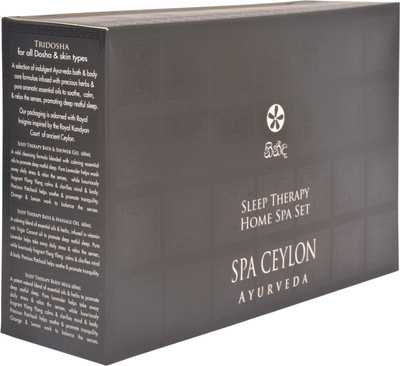 

Spa Ceylon Luxury Ayurveda Sleep Therapy Home Spa Set(Set of 8)