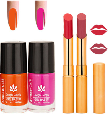 

Aroma Care Nail Polish Red Lipstick Combo 042(Set of 4)