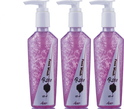

Adidev Herbals Aroma Therapy Rose Face Wash (Pack of 3)(Set of 3)