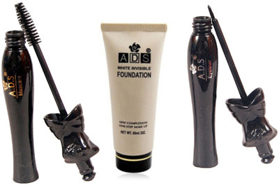 

ADS 1613 Eyeliner, Mascara, Foundation(Set of 3)