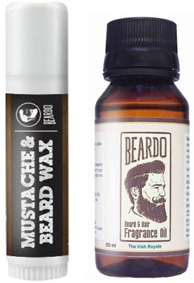

Beardo Waxstick 4gm and Irish Royale Oil 50ml(Set of 2)