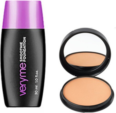 

Oriflame Sweden Pure Color Pressed Powder(light) and Very Me Foundation(ivory)(Set of 2)