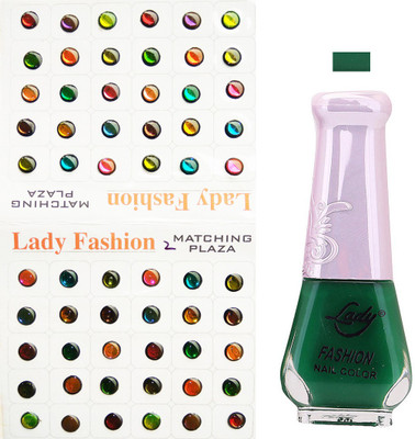 

Lady Fashion Nail Polish And Bindi 0803201761(Set of 2)
