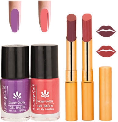 

Aroma Care Nail Polish RHYTHM Mauve Lipstick Combo 032(Set of 4)