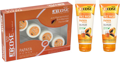 

Jocose Facial Kit Anti Blemish & Papaya With Honey Face Wash(Set of 3)