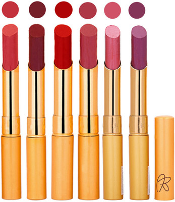 

Rythmx Imported Lipstick Combo of 6 Pcs for Ladies Women Girls 162201704(Multicolor,, 13.2 g)