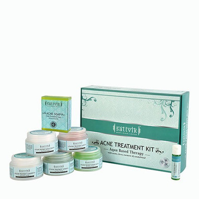 

Sattvik Organics Acne Bye Bye Combo- (ATK260, AS75)(Set of)