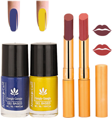 

Aroma Care Nail Polish RHYTHM Mauve Lipstick Combo 033(Set of 4)