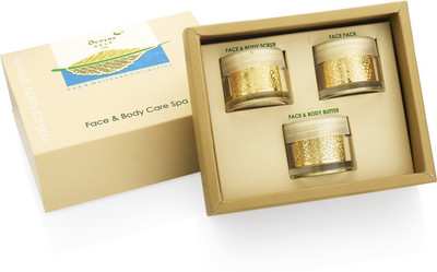 

Divine Self FACE & BODY CARE SPA WITH SCRUB, PACK AND FACEBUTTER(Set of 3)