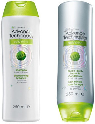 

Avon Advance Techniques Daily Shine Shampoo And Conditioner Combo Pack (200ml Each)(Set of 2)