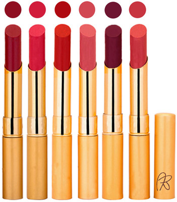 

Rythmx 6 Pcs Color Lipstick Makeup Creamy Matte Long Lasting Lip Colors 162201703(Multicolor,)