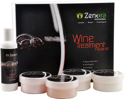 

Zenora Red Wine Professional Treatment Facial Kit 280 g
