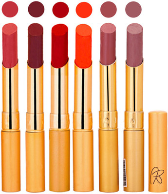 

Rythmx Imported Lipstick Combo of 6 Pcs for Ladies Women Girls 162201721(Multicolor,)